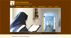 Desktop Screenshot of karmel-mayerling.org